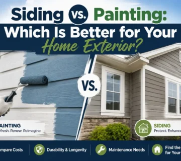 siding vs painting